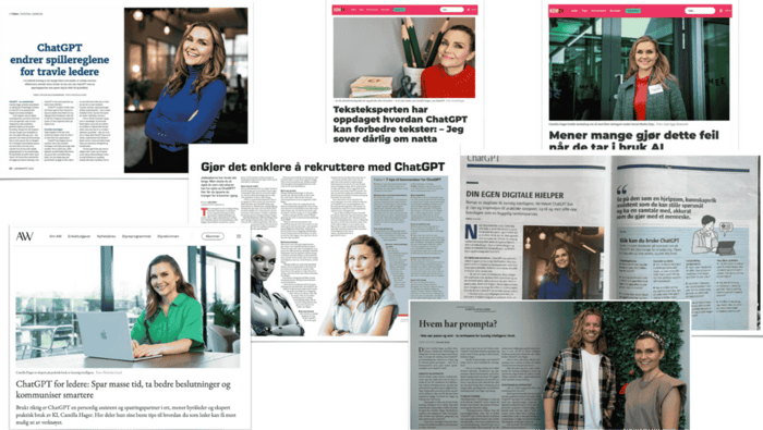 Camilla Hager medieoppslag ChatGPT-1