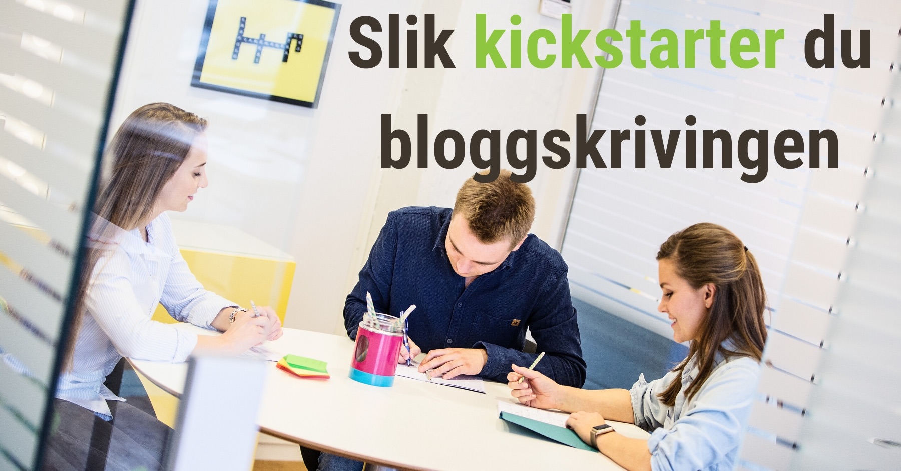 Kickstart bloggskrivingen – gratis bloggmal